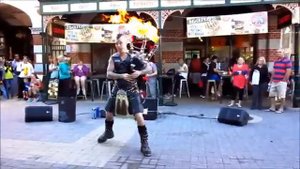 AC DC на волынке