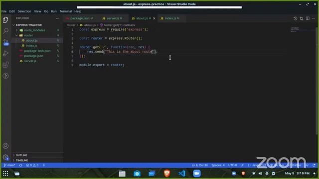 KodeCamp 2.0 Beginner NodeJS Training Session 15