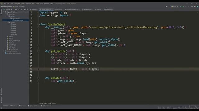 Creating a DOOM (Wolfenstein) - style 3D Game in Python