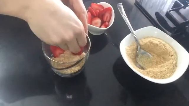 Десерт Магнолия. Турецкая кухня.