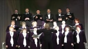 "DEEP RIVER" -  американский спиричуэл. Концертное видео Академического хора