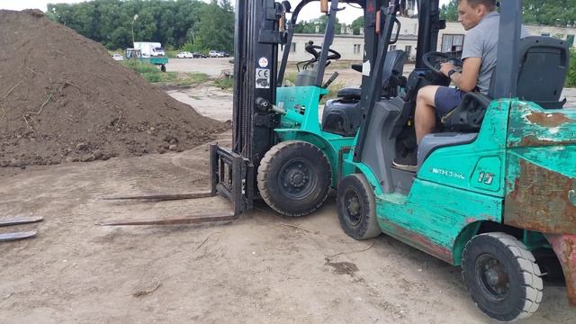 Mitsubishi FD15NT. 2007 г.в. 8 220 часов №F16D-52377 смотреть онлайн