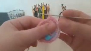 Вязаный стаканчик крючком!