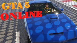 Гонка на машине из  рыцаря дорог в GTA5 Online!
