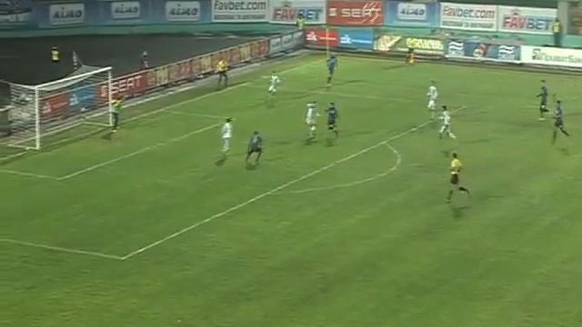 Карпаты - Черноморец 1:2. Гол Франка Джа Джедже смотреть онлайн