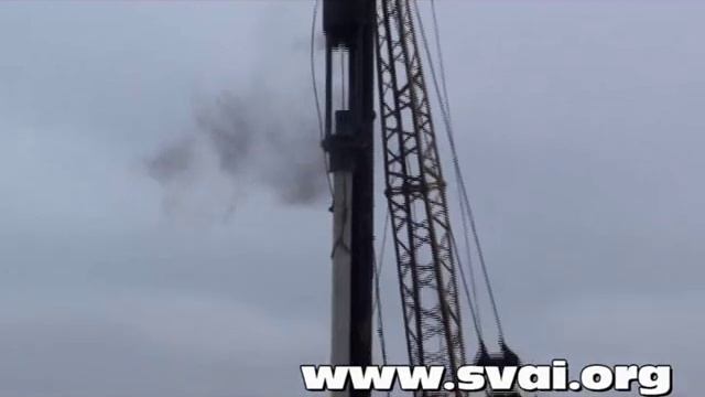 Забивка составной сваи смотреть онлайн
