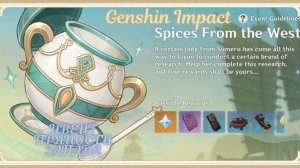Genshin Impact - Пряности запада - Глоток пьянящей мечты на минималках
