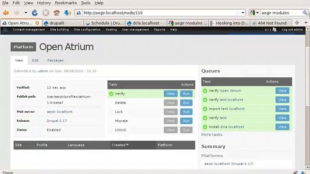 Drupal Development: How Aegir Will Save Your Sanity (DrupalCamp LA 2010)