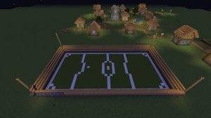 Как построить стадион в майнкрафте