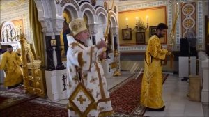 Митрополит Ставропольский и Невиномысский Кирилл возглавил Божественную литургию в Свято Владимирск