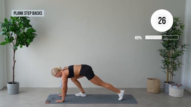 40 MIN LOW IMPACT Full Body Workout - No Equipment, No Repeat, No Jumping