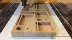 Фрезеровка дерева на станке с ЧПУ / cnc woodworking