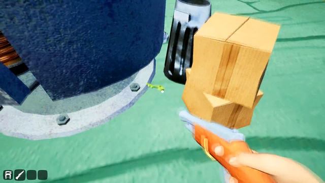 Hello Neighbor Alpha 4 - How to use GREEN KEY + GREEN MINIGAME смотреть онлайн