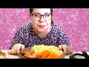 Мукбанг Спаггети, Котлеты говяжьи, Венгерская закусочка/Про Ангелов Хранителей