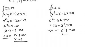 Решение квадратных уравнений с модулем 8 класс