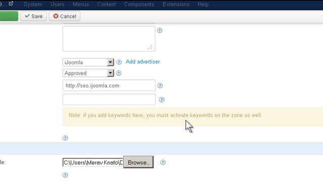 Adding standard banner to Joomla using iJoomla Ad Agency смотреть онлайн