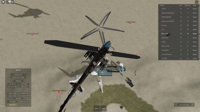 Roblox Helicopter Testing #2 Gameplay PC