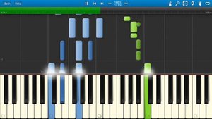 Dj Smash - Волна (на пианино Synthesia)