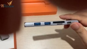 Trên tay Hub Hyper Driver chia cổng cho Macbook Type C - Nóng không chịu được