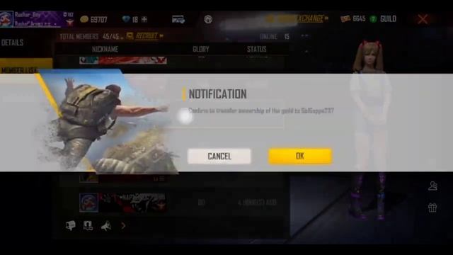 Guild Acting Leader ko kick kaise kare? | Free Fire Mein Acting Guild Leader Ko Kaise Hataye | FF смотреть онлайн