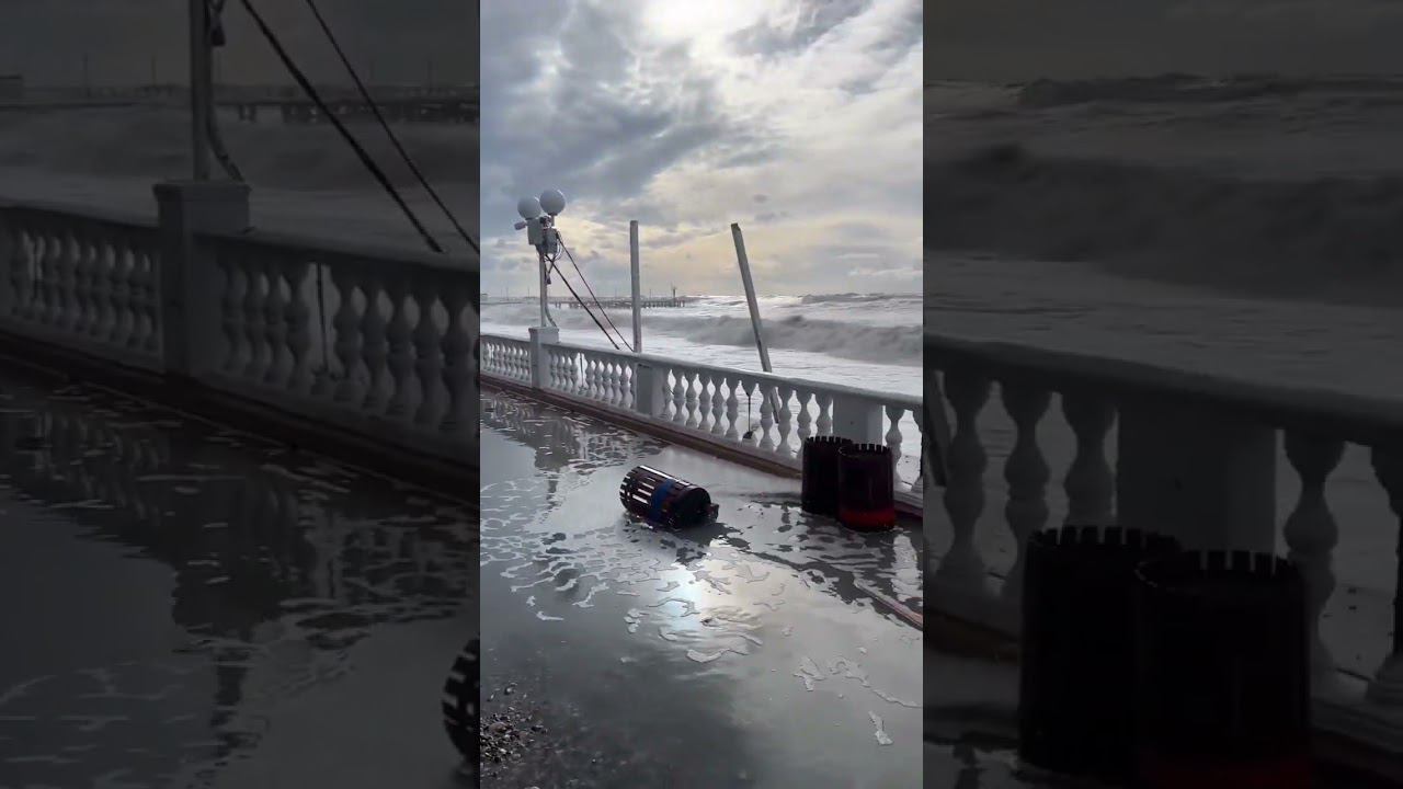 Последствия Шторма Века в Лазаревском #shorts смотреть онлайн