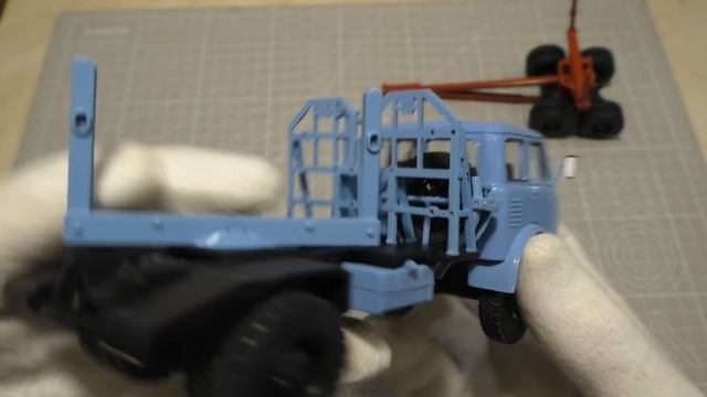 МАЗ-509 1:43 Легендарные грузовики СССР №45 Modimio смотреть онлайн