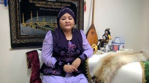Казахский обряд "Төсек көрсету" Показ приданого невесты