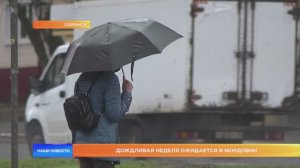 Дождливая неделя ожидается в Мордовии