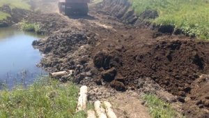 как мы строили дамбу.1-ая часть