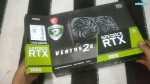 Unboxing ● MSI Geforce RTX 3060 12 GB Ventus 2X OC