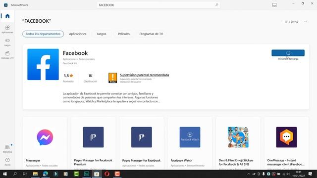 Cómo Descargar e Instalar Facebook en la PC (Última Versión) смотреть онлайн