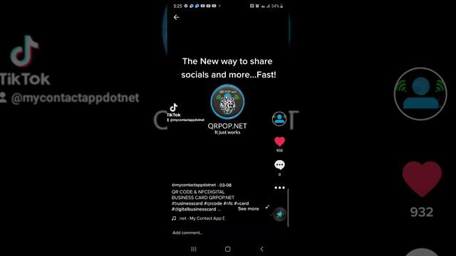 NFC | Qr Code Sticker Shares Any Link You Want. смотреть онлайн