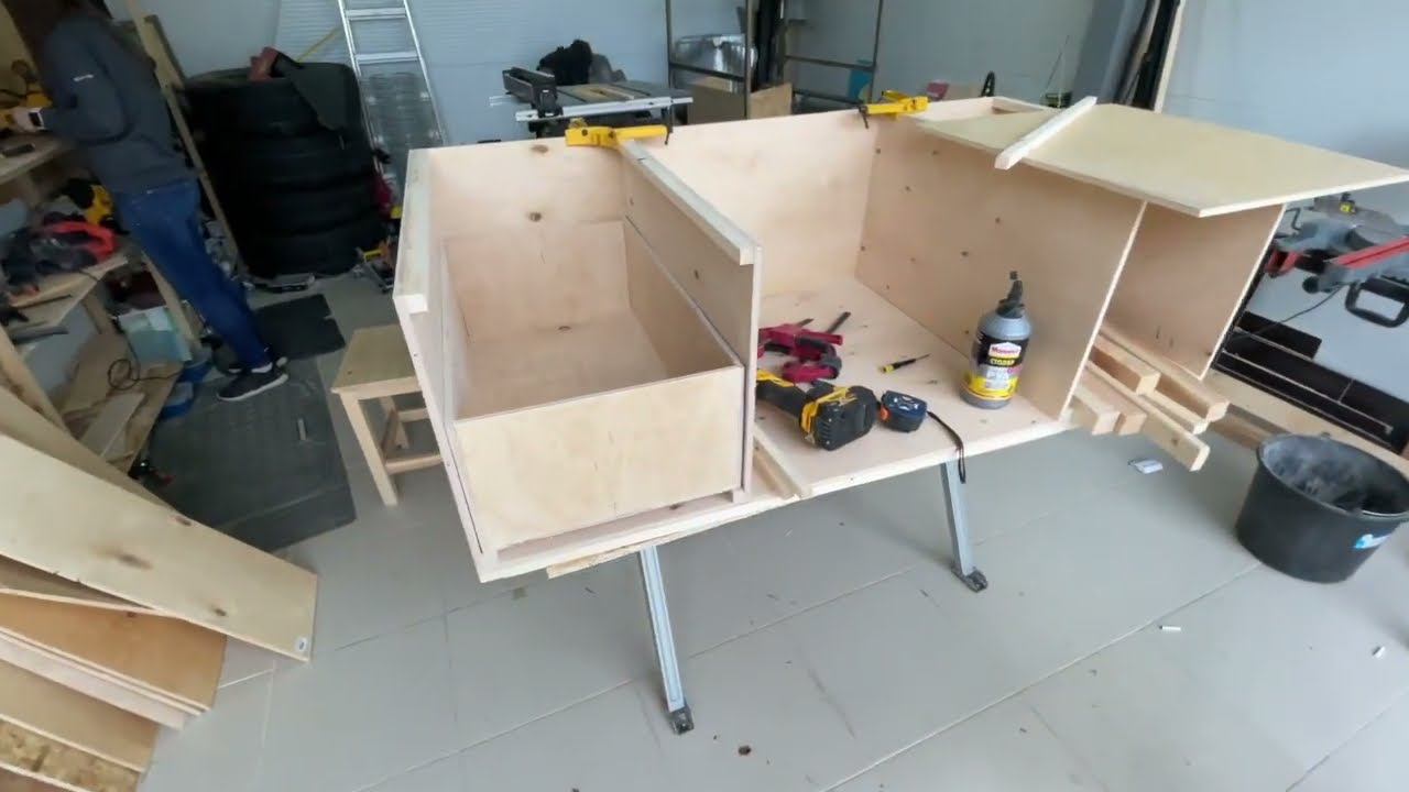 Строю модуль-кухню для автодома смотреть онлайн