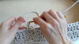 ? КОЛЫБЕЛЬ ? для ?? НОВОРОЖДЕННЫХ??, из шнура, крючом.