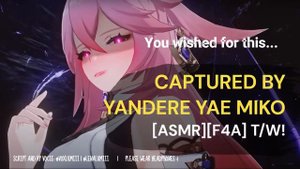[ASMR][F4A] YANDERE YAE MIKO T/W