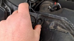 Заміна лампи ближнього світла фар H7, Форд Мондео 4, 2007-2014 #фордмондео #H7 #светфар