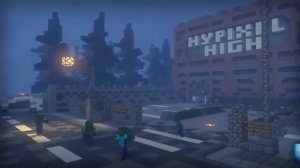 За 105 двор стриляю в упор майнкрафт