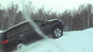 Acura MDX 2 на крутом склоне