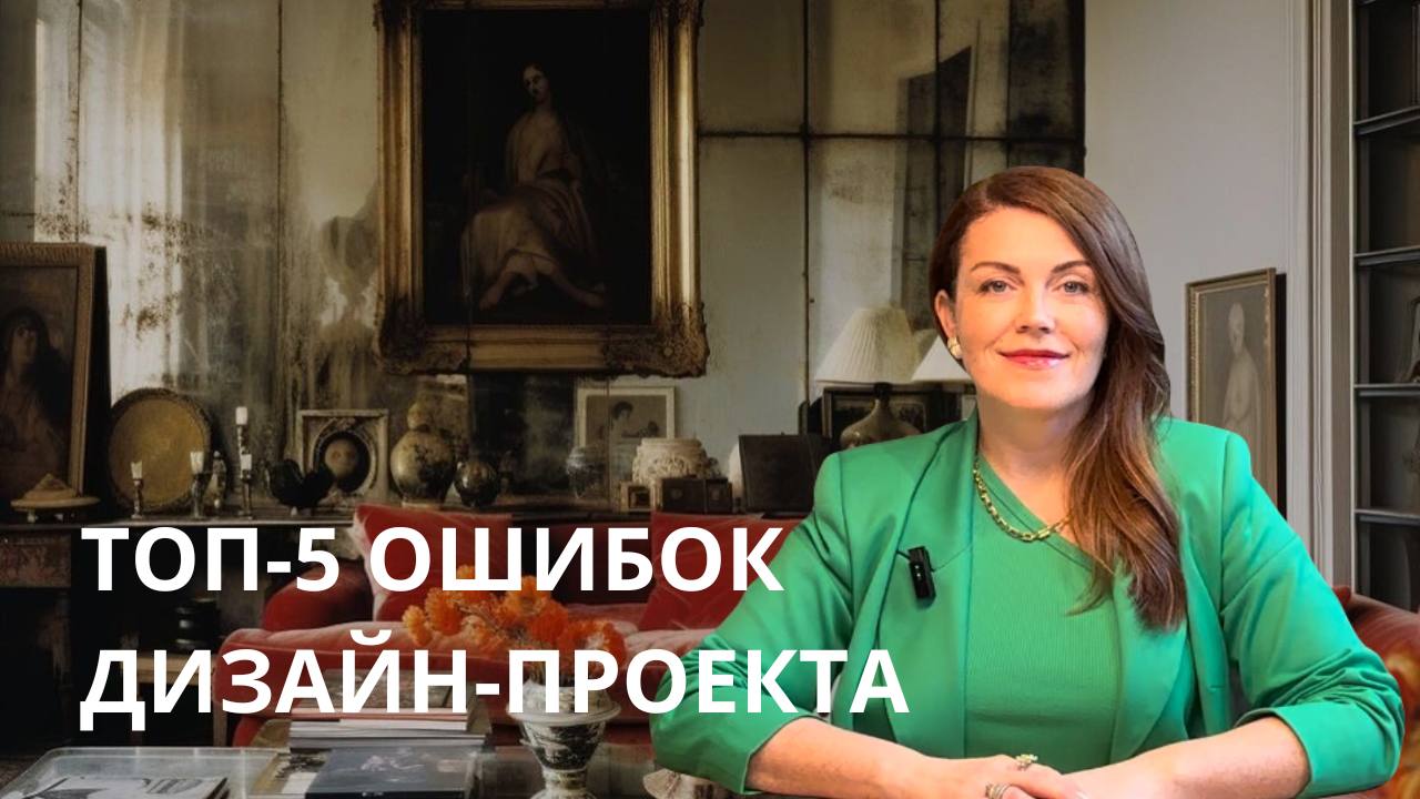 ТОП-5 ОШИБОК В ДИЗАЙН-ПРОЕКТЕ