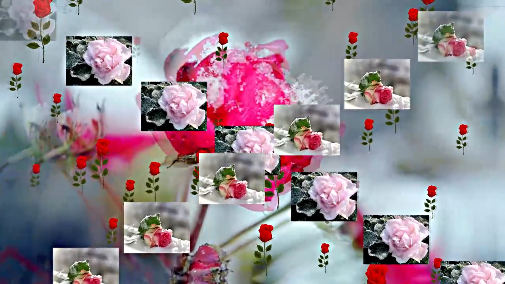 ФотоШоу PRO!!! Проект Волшебная Зимняя розовая сказка 1 от Киностудии Мудрого Кота Тимофея!
