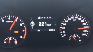 Разгон 0-100 / 100-200 Kia Optima jf 2016