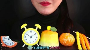 ASMR EDIBLE Alarm Clock Twizzler Chocolate Tanghulu eating sounds 알람 시계 탕후루 초콜릿 트위즐러 먹방  フルーツキャンディ