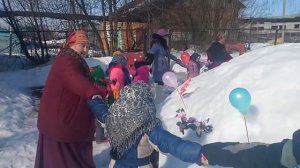 Веселая широкая масленица в Лухском детской саду – хоровод