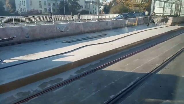 "ремонт" киевской правобережный скоростной трамвай закрытая станция Индустриальная смотреть онлайн