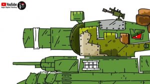 ОЧЕНЬ ЛЕГКО, КАК НАРИСОВАТЬ ТАНК ЖЕРАНДА ФИТГЕРОНА СТРАНИЦА 2 - РИСОВАНИЕ МУЛЬТФИЛЬМОВ ТАНКОВ