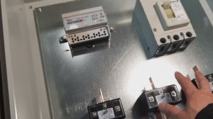 Щит учета с трансформаторами тока.