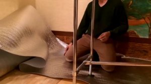 Укладываем на кухне, под ламинат. Инфракрасный теплый пол