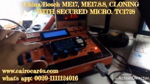 Bosch ME17, ME17.8.8 WITH secured Micro. TC1728 Cloning، عمل سوفت وير لكنترول بوش مى 17.x.x