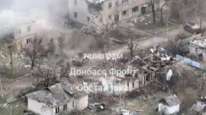 Жесткие уличные бои в Красногоровке.