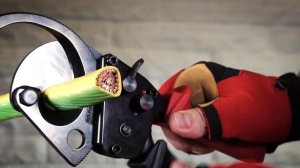 Секторные ножницы НС-40 для резки кабелей с ленточной броней ∅ до 40 мм